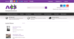 Desktop Screenshot of acslimited.co.uk